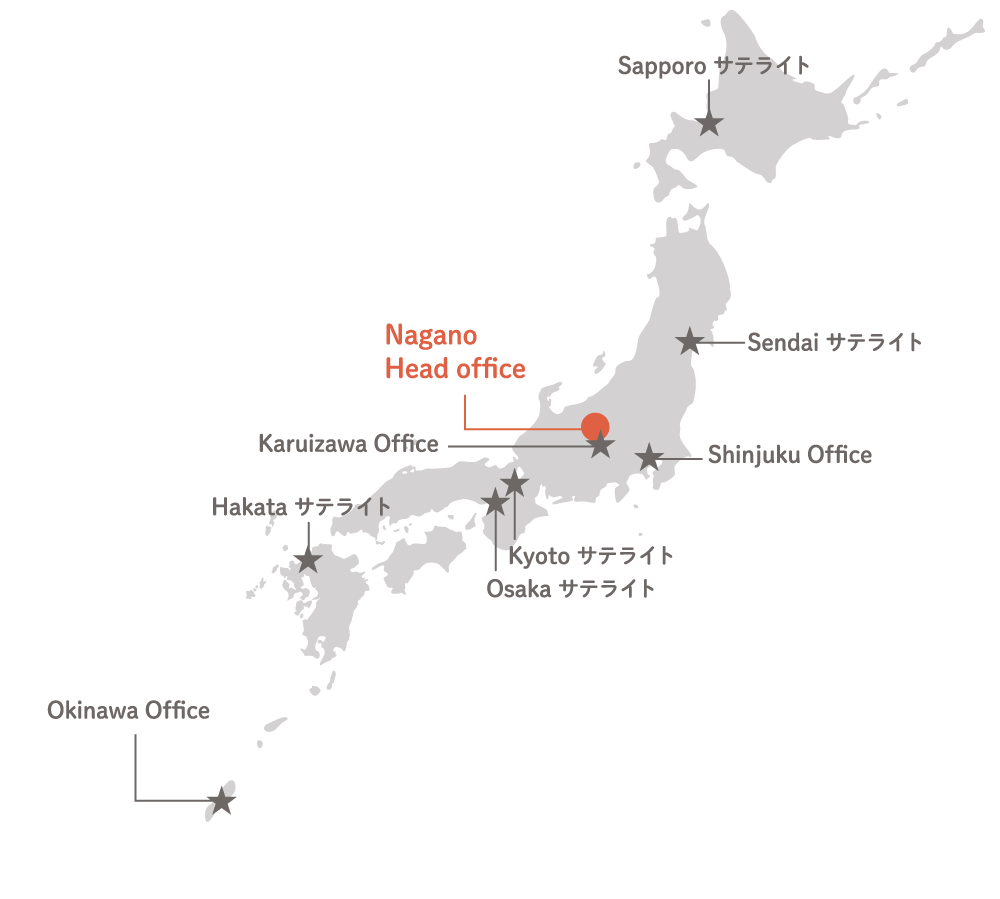 Migwork拠点地図